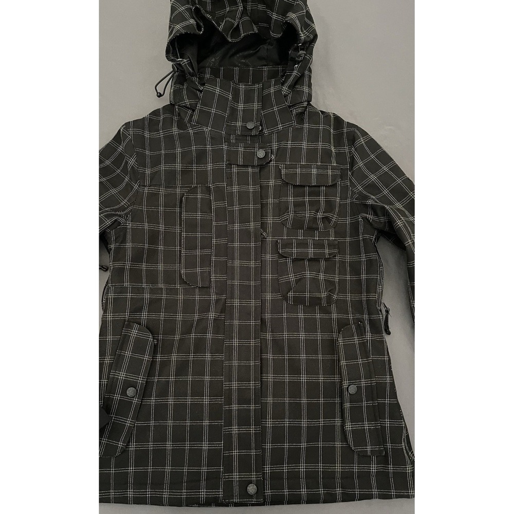 BEAR‎ SURFBOARDS Snowboarding Coat Womens Size Medium Black EKO Series II - Picture 6 of 16